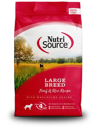 Beef & Rice Large Breed, 26LB