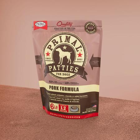 Canine Pork, 6LB/PATTY (Special Order)