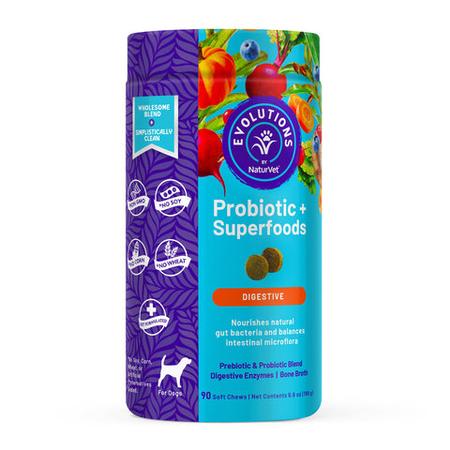 NATURVET Evolutions Probiotic Superfood Powder, 30PK