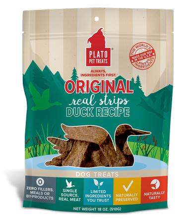 Natural Duck Strips, 18OZ