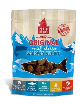 Organic Salmon Strips, 18OZ