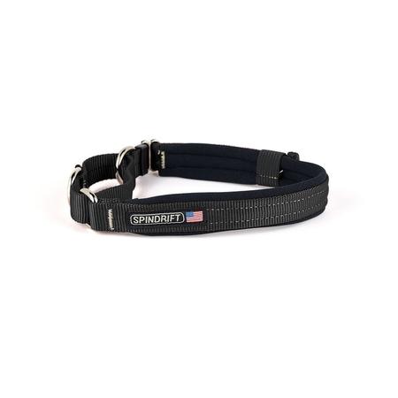 SPINDRIFT DOG GEAR Classic Cozy Martingale, LG, Black