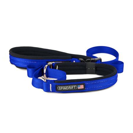 SPINDRIFT DOG GEAR Classic Cozy Slip Lead, LG, Blue