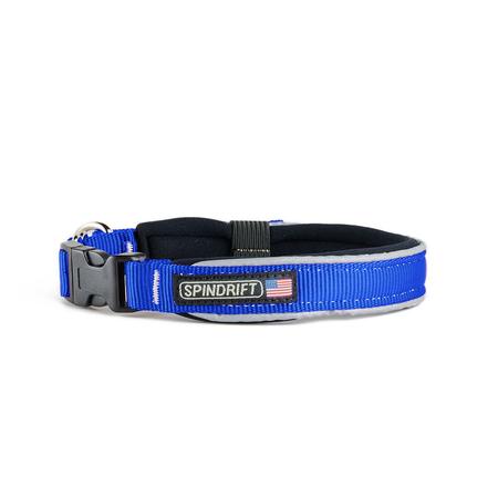 SPINDRIFT DOG GEAR Classic Safety Collar, MD, Blue