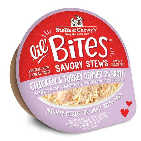 Lil Bites Stews Chicken & Turkey, 2.7OZ