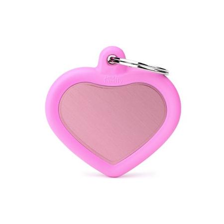 MYFAMILY Aluminum Heart Tag