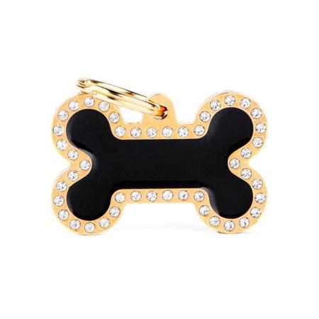 Bone Tag, BIG, Glam Gold Black