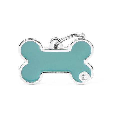 MYFAMILY Bone Tag, LG, Light Blue