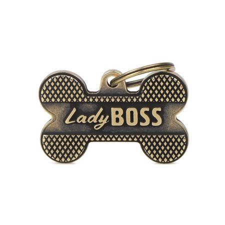 Bone Tag, XL, Bronx Lady Boss