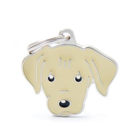 Cream Labrador Tag