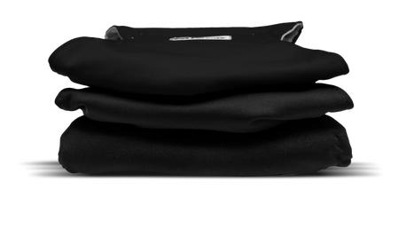 PET PARENTS Washable Belly Bands Black, XS/3PK