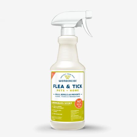 WONDERCIDE Flea Tick Mosquito Control Spray, 16OZ, Lemongrass