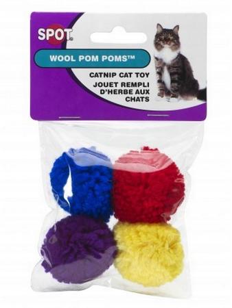Wool Pompom, 4PK