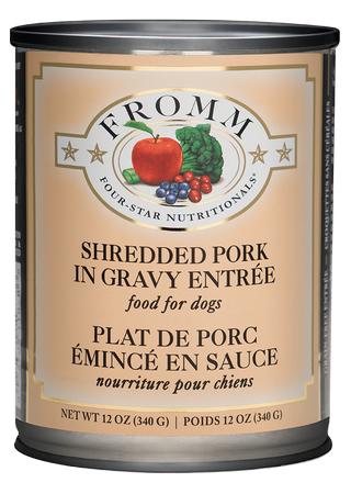 4 Star K9 Shredded Pork Entree, 12OZ
