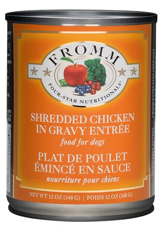4 Star K9 Shredded Chicken Entree, 12OZ