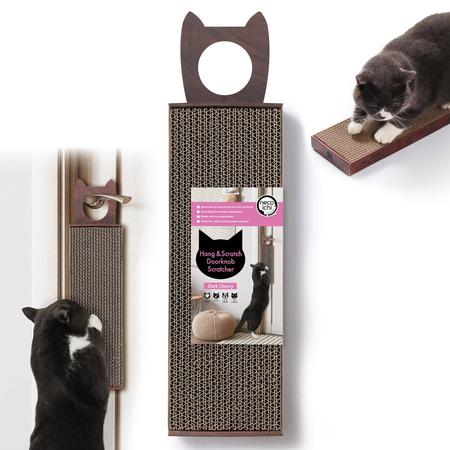 Hang & Scratch Door Knob Scratcher