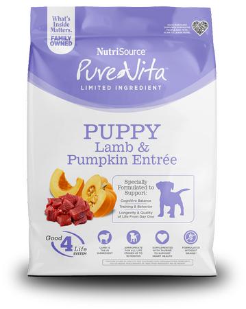 Grain Free Lamb & Pumpkin Puppy, 25LB