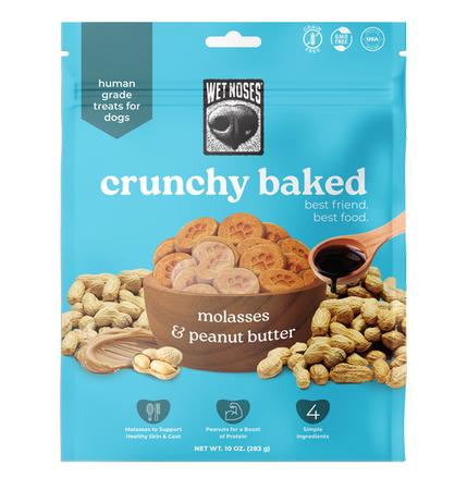 Crunch Grain Free Molasses + Peanut Butter, 10OZ