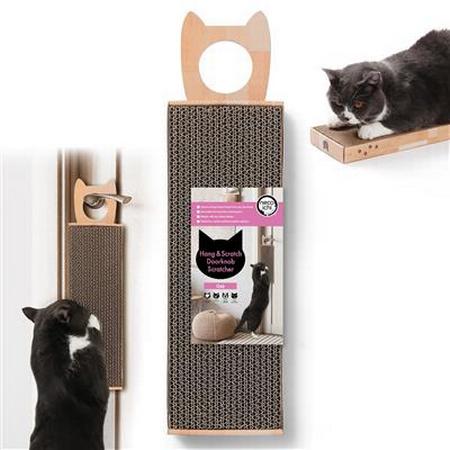 Hang & Scratch Door Knob Scratcher
