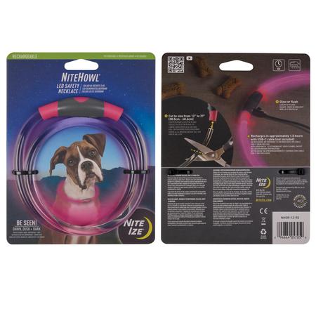 Nitehowl Rechargeable Led Safety Necklace