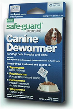 Intervet Safeguard K9 Dewormer, 20LB