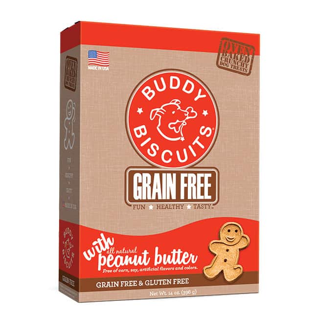 Buddy Biscuits Oven Baked Treats Peanut Butter Dog Treats