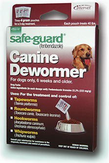 Merck Intervet Safe-Guard Canine Dewormer Dog