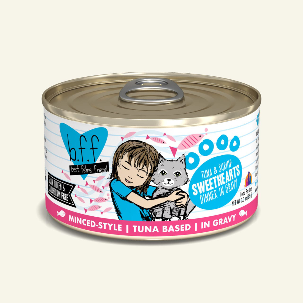 Weruva BFF Sweethearts Tuna and Shrimp Cat Food 5.5 OZ Bend Pet Express