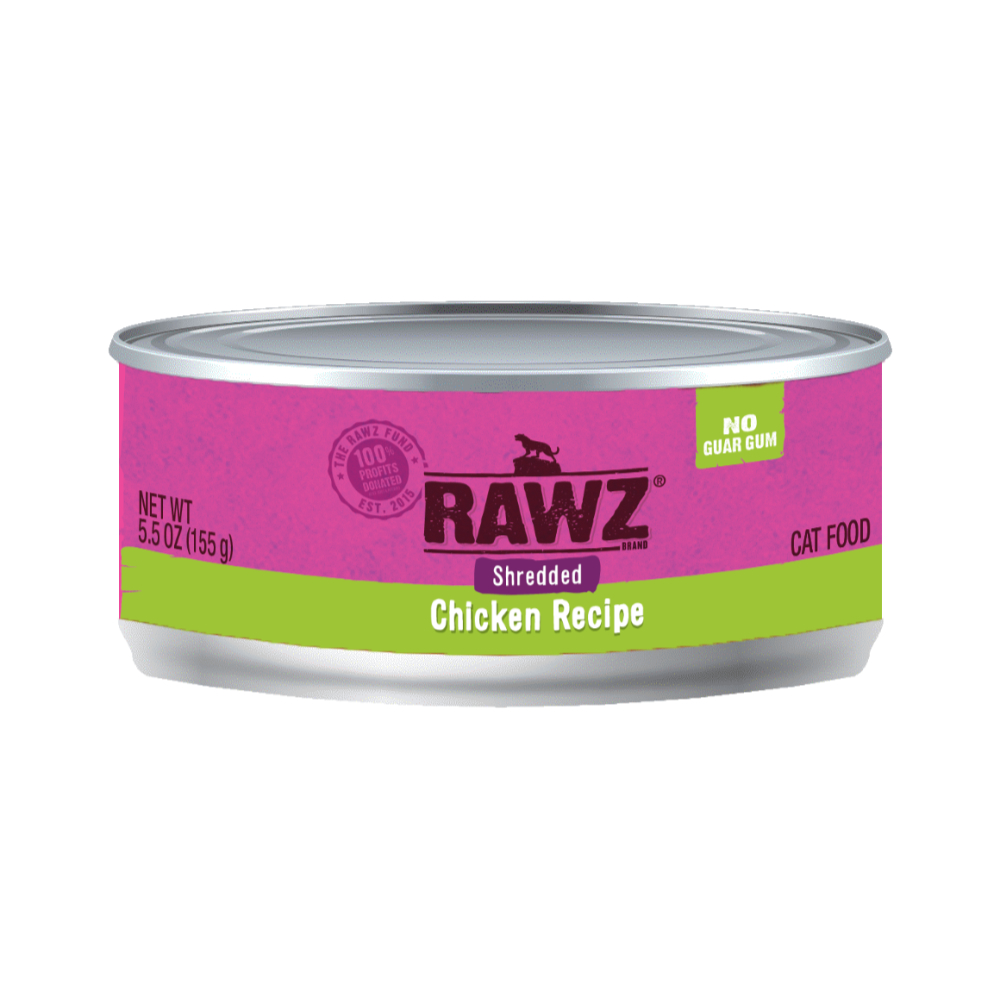 Rawz Shredded Chicken Cat Food 3 OZ Bend Pet Express