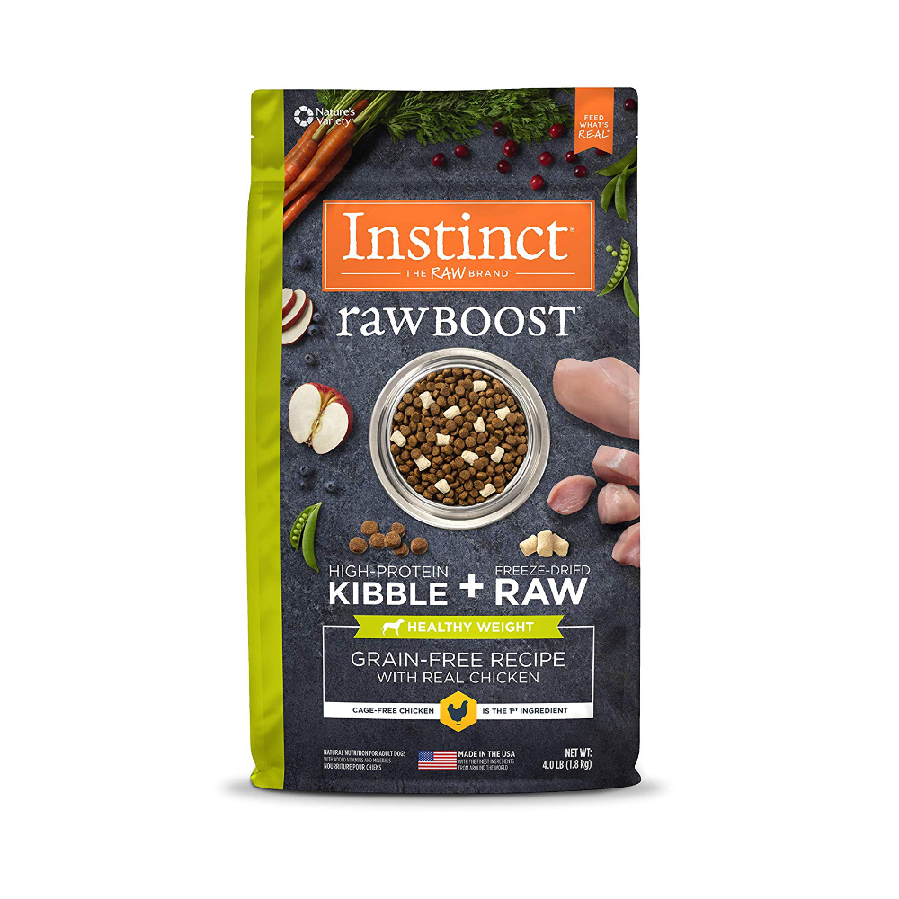 Instinct Raw Boost Healthy Weight Chicken Dog Food Bend