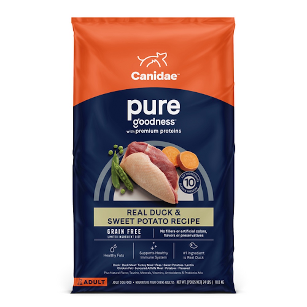 Canidae PURE Grain Free, Limited Ingredient Dry Dog Food, Duck and