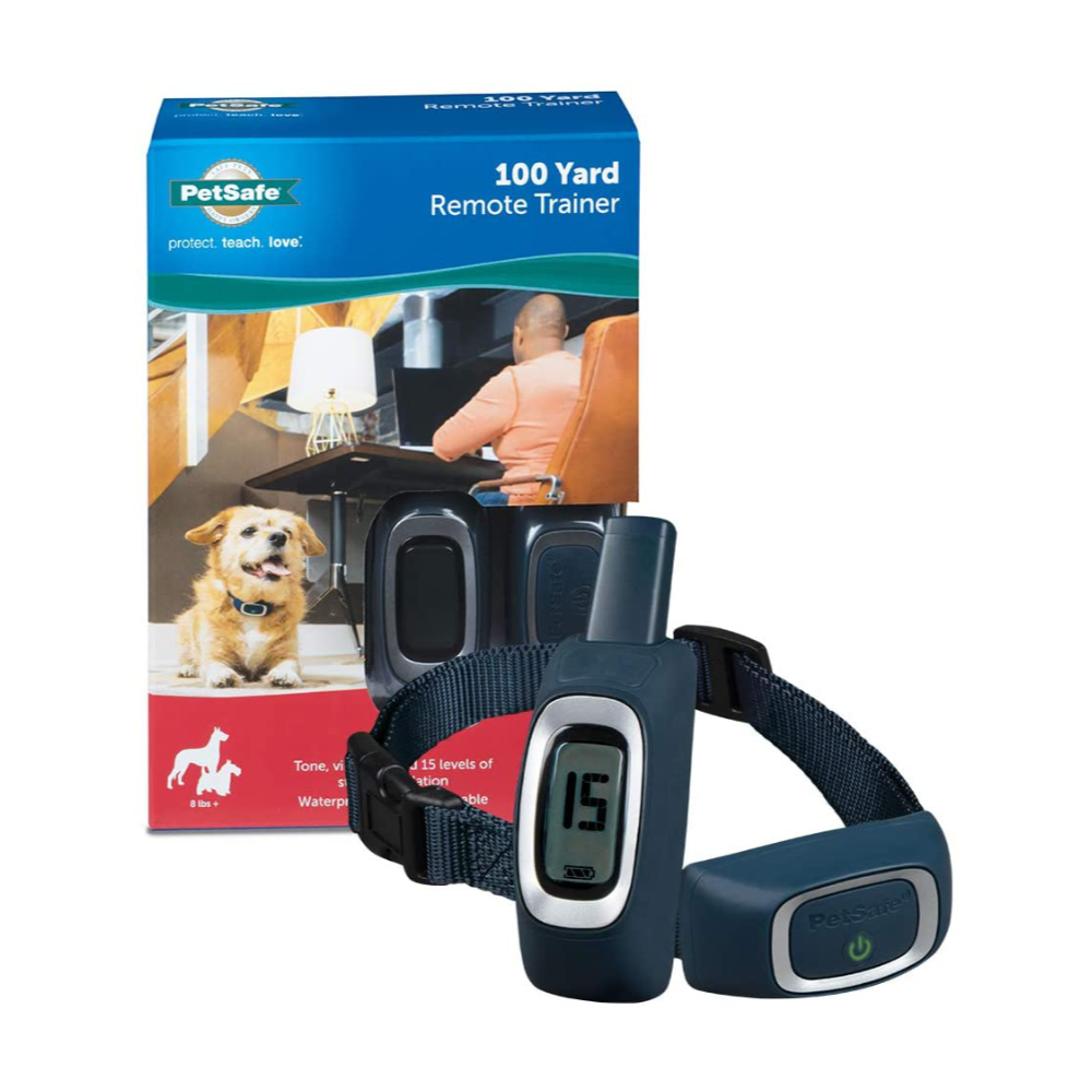 PetSafe PDT00-16126- 100 Yard Remote Trainer Rechargeable Battery Remote  Training Collar